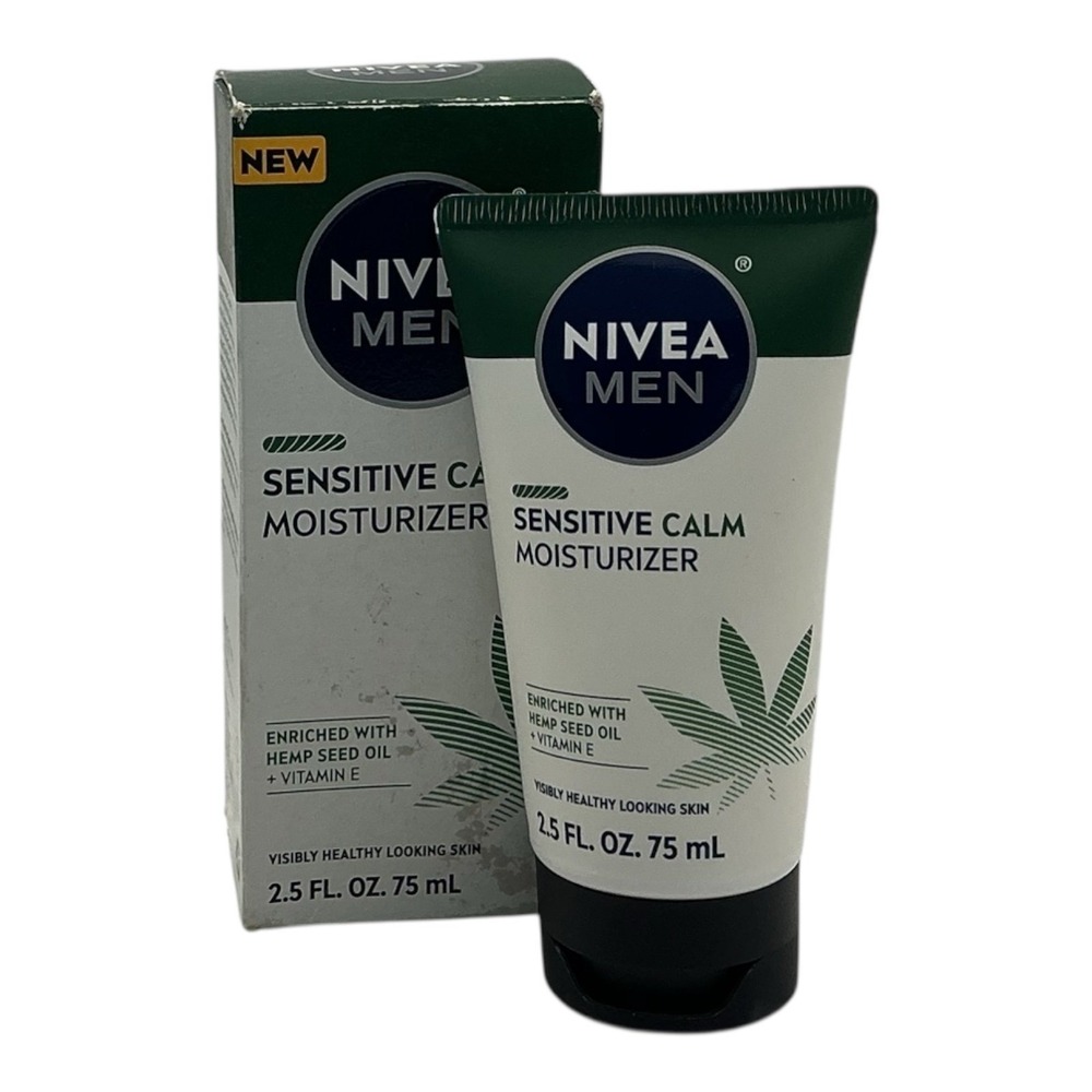 Nivea Men - Sensitive‎ Calm Moisturizer (2.5 fl oz) - Hemp Seed Oil + Vitamin E